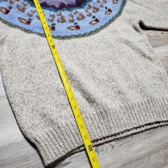 Women's Eddie Bauer Wool Blend Sweater Size Medium - Picture 5 of 5